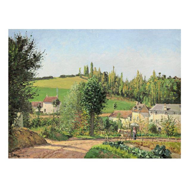 Obrazy romantyzm Camille Pissarro - Mała wioska