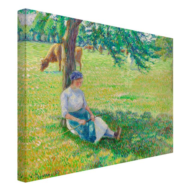 Impresjonizm obrazy Camille Pissarro - Kowbojka