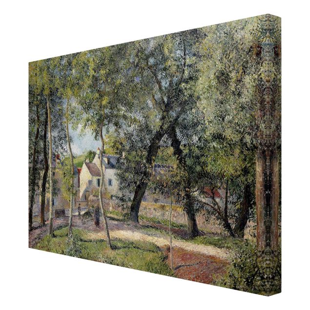 Postimpresjonizm obrazy Camille Pissarro - Krajobraz w pobliżu Osny