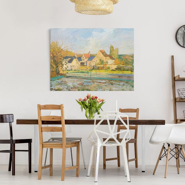 Dekoracja do kuchni Camille Pissarro - Krajobraz w pobliżu Pontoise