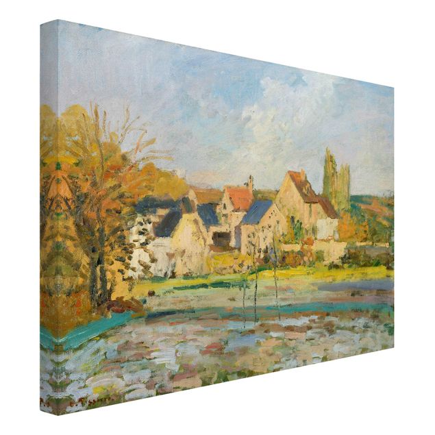 Obrazy nowoczesne Camille Pissarro - Krajobraz w pobliżu Pontoise