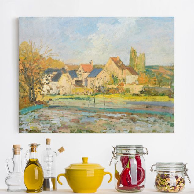 Impresjonizm obrazy Camille Pissarro - Krajobraz w pobliżu Pontoise