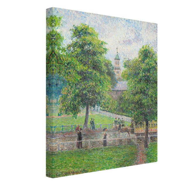 Obrazy impresjonistyczne Camille Pissarro - Kościół św.