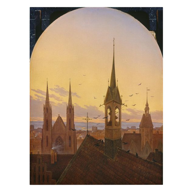 Obrazy artystów Carl Gustav Carus - Wczesne dzwonienie