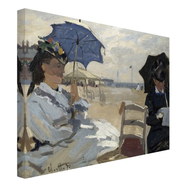 Impresjonizm obrazy Claude Monet - Plaża w Trouville