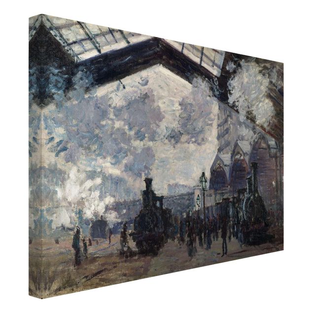 Impresjonizm obrazy Claude Monet - Gare Saint Lazare