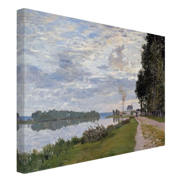 Obrazy impresjonizm Claude Monet - brzeg Argenteuil