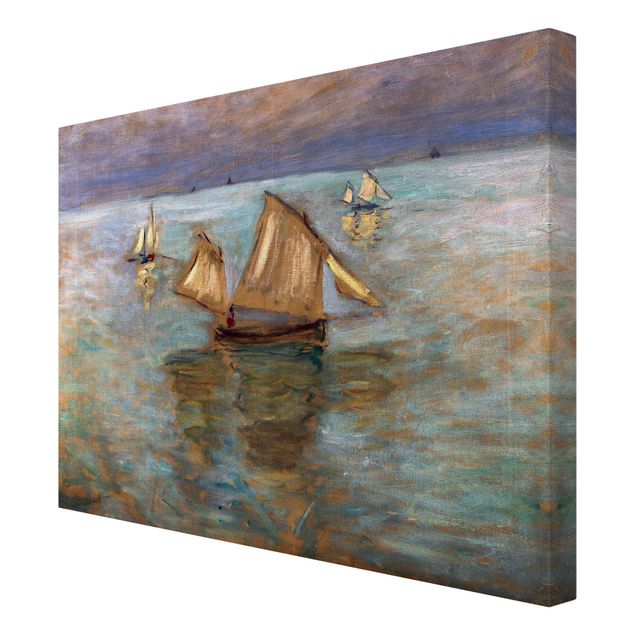 Obrazy krajobraz Claude Monet - Łodzie rybackie