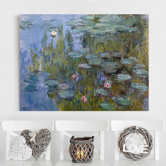 Dekoracja do kuchni Claude Monet - Lilie wodne (Nympheas)