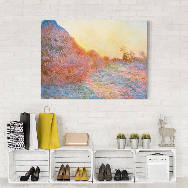 Obrazy do salonu Claude Monet - Straw Ricks