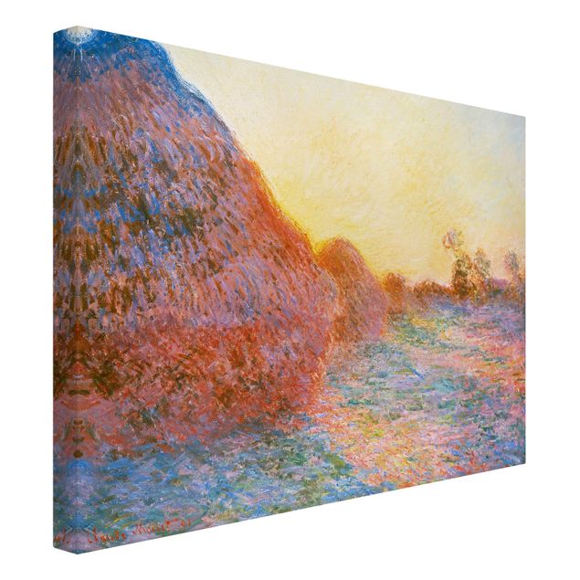 Impresjonizm obrazy Claude Monet - Straw Ricks