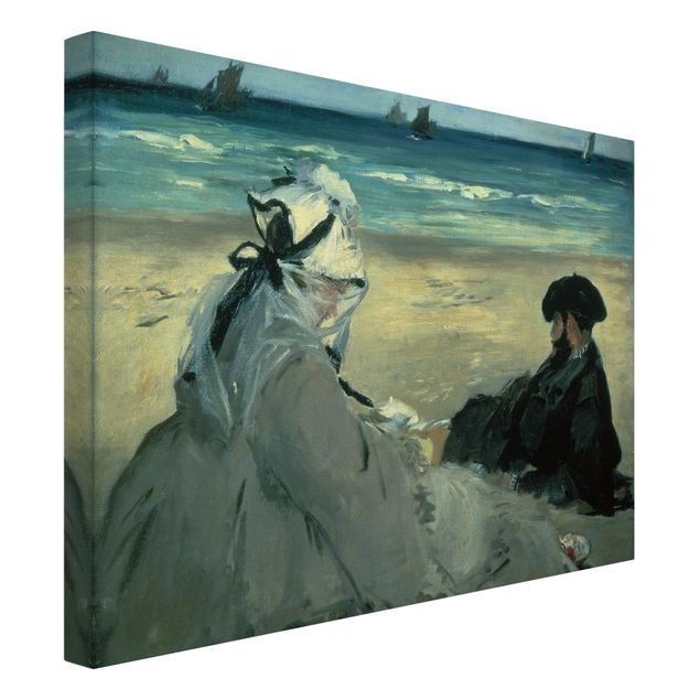 Obrazy impresjonizm Edouard Manet - Na plaży