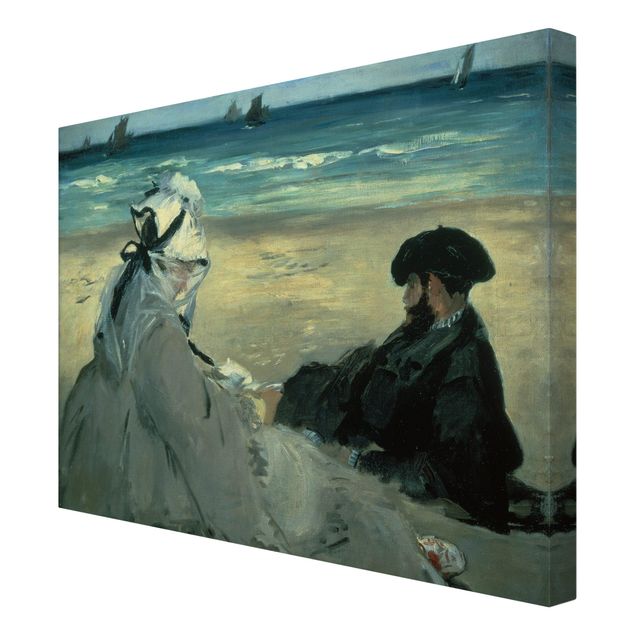 Obrazy krajobraz Edouard Manet - Na plaży