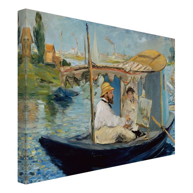 Obrazy impresjonistyczne Edouard Manet - Barka