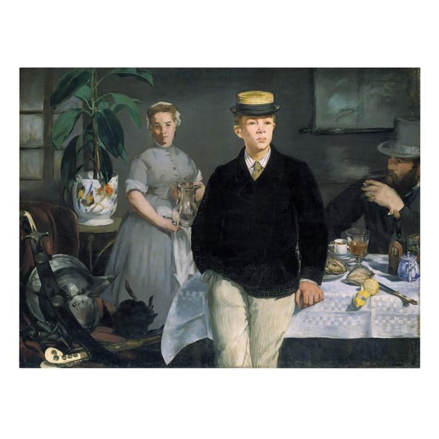Obrazy portret Edouard Manet - Śniadanie w pracowni