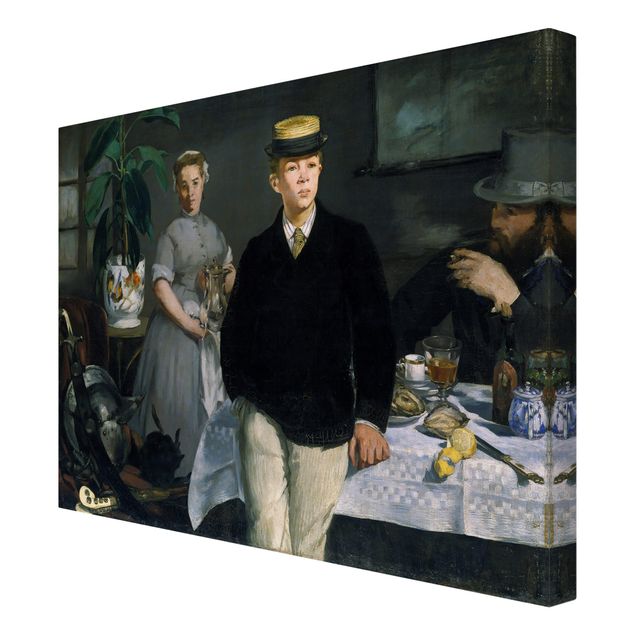 Obrazy artystów Edouard Manet - Śniadanie w pracowni
