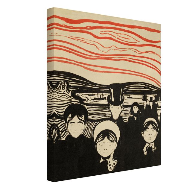 Obrazy nowoczesny Edvard Munch - Uczucie niepokoju
