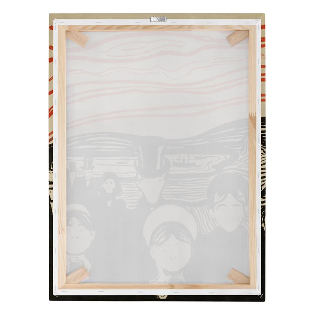Artystyczne obrazy Edvard Munch - Uczucie niepokoju