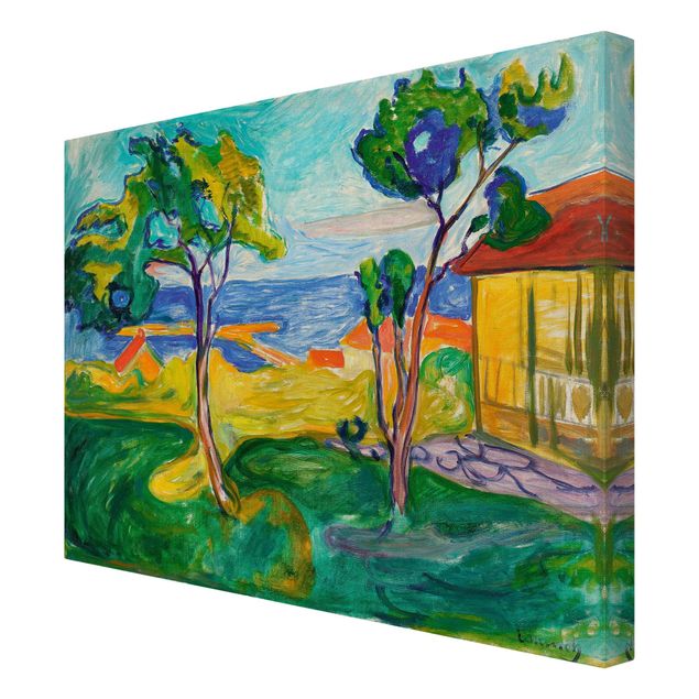 Obrazy krajobraz Edvard Munch - Ogród