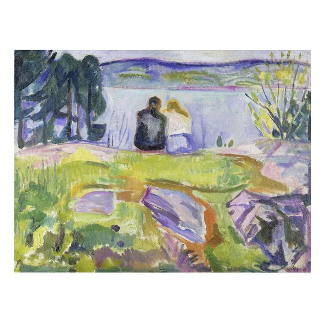 Obrazy portret Edvard Munch - Święto wiosny