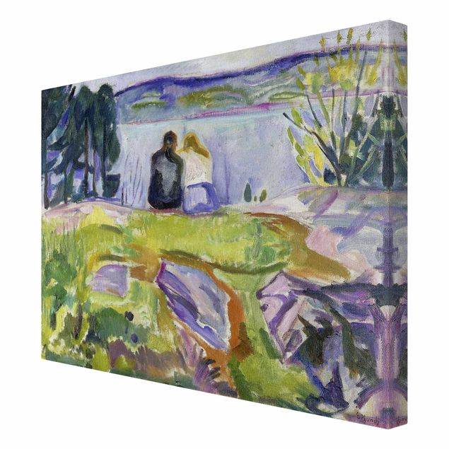 Postimpresjonizm obrazy Edvard Munch - Święto wiosny
