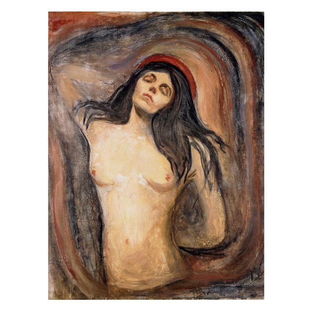 Obrazy portret Edvard Munch - Madonna