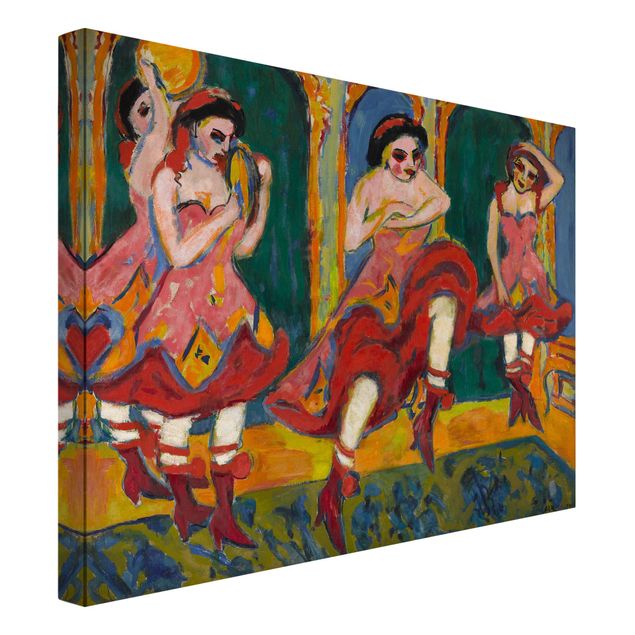 Obraz kolorowy Ernst Ludwig Kirchner - Tancerze Czardy