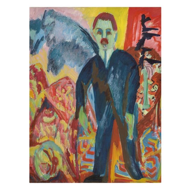 Obrazy na płótnie abstrakcja Ernst Ludwig Kirchner - Porządkowy