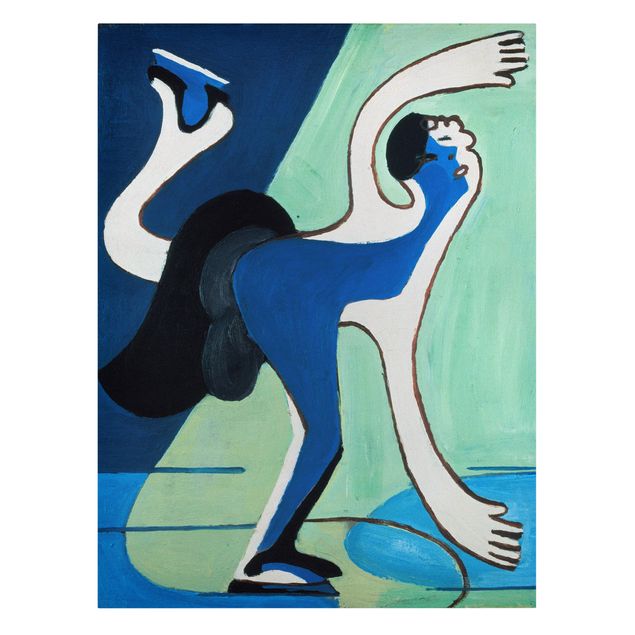 Obrazy artystów Ernst Ludwig Kirchner - Łyżwiarz