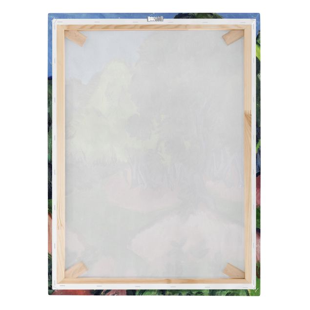 Ernst Ludwig Kirchner obrazy Ernst Ludwig Kirchner - Pejzaż z kasztanowcem