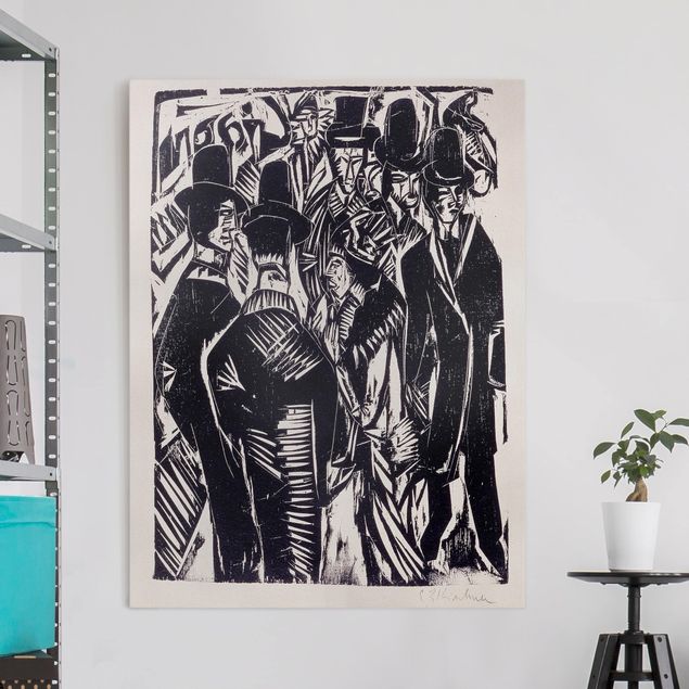 Dekoracja do kuchni Ernst Ludwig Kirchner - Scena uliczna