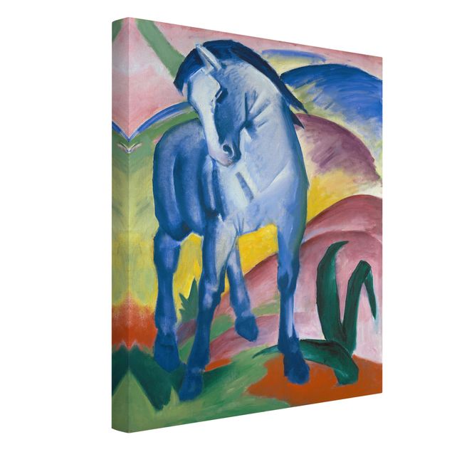 Abstrakcja obraz Franz Marc - Niebieski Horse