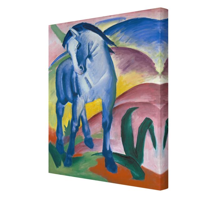 Konie obrazy Franz Marc - Niebieski Horse