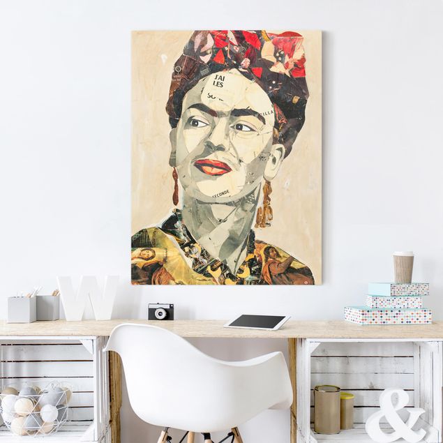 Obrazy nowoczesny Frida Kahlo - kolaż Nr 2