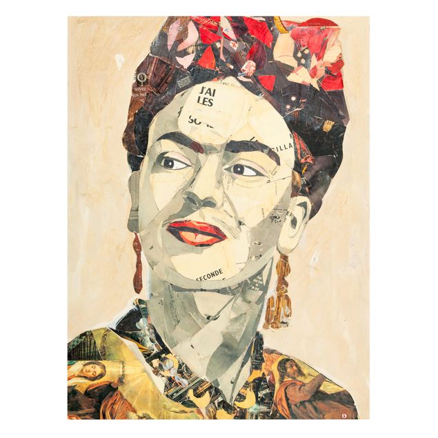 Artystyczne obrazy Frida Kahlo - kolaż Nr 2