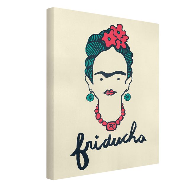 Obrazy portret Frida Kahlo - Friducha