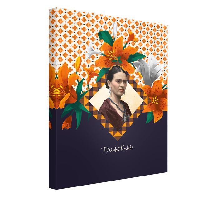 Obrazy portret Frida Kahlo - Lilie