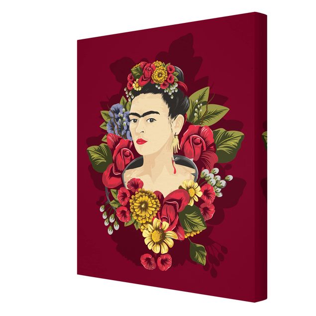 Obrazy kwiatowe Frida Kahlo - Róże
