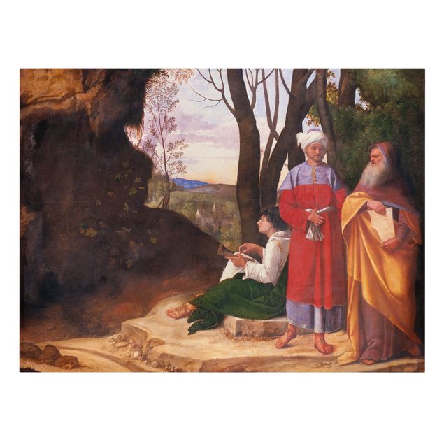 Obrazy portret Giorgione - Trzej filozofowie