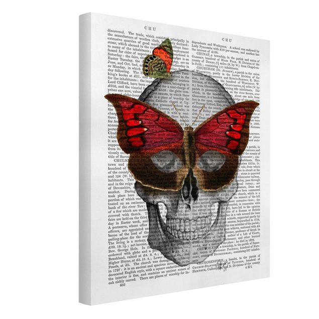 Motyl obraz Ciekawe czytanie - Maska motyla