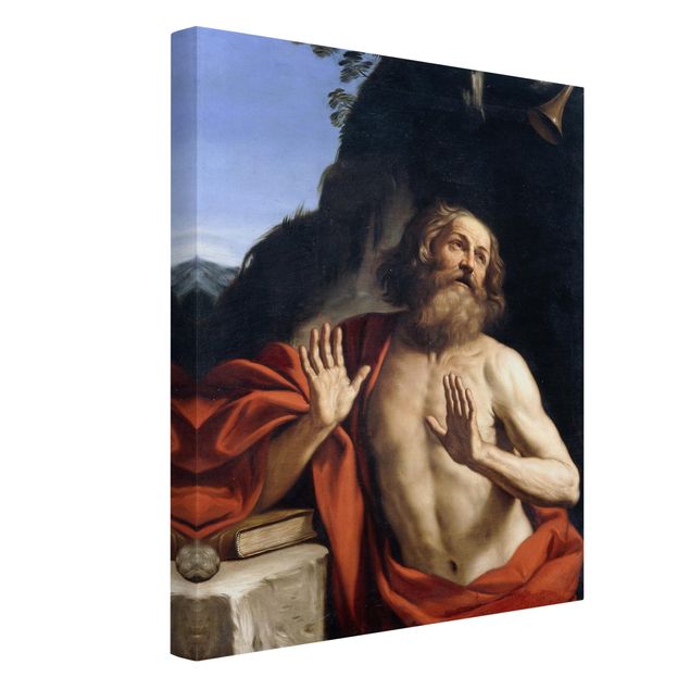 Obrazy portret Guercino - Saint Jerome