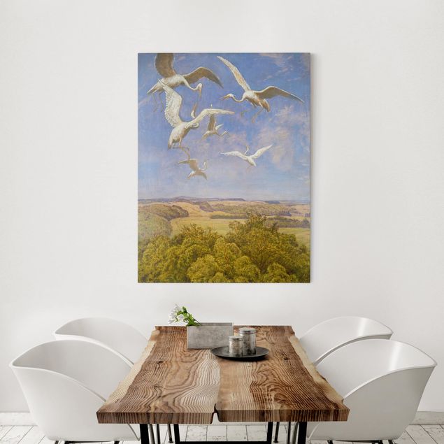 Obrazy do salonu Hans Thoma - Radość latania