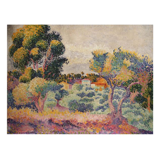 Obrazy kolorowe Henri Edmond Cross - Eukaliptus i Gaj Oliwny