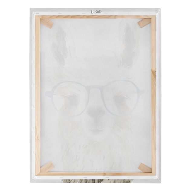 Obrazy na ścianę Hippy Llama w okularach III