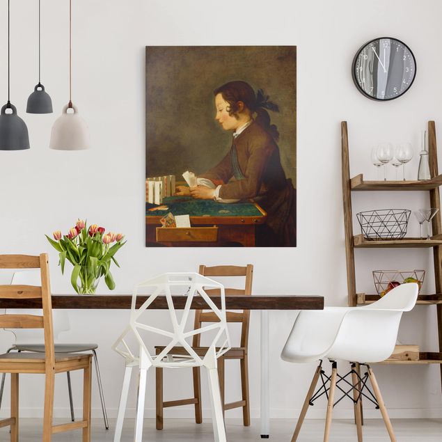 Obrazy nowoczesny Jean-Baptiste Siméon Chardin - Młoda dziewczyna