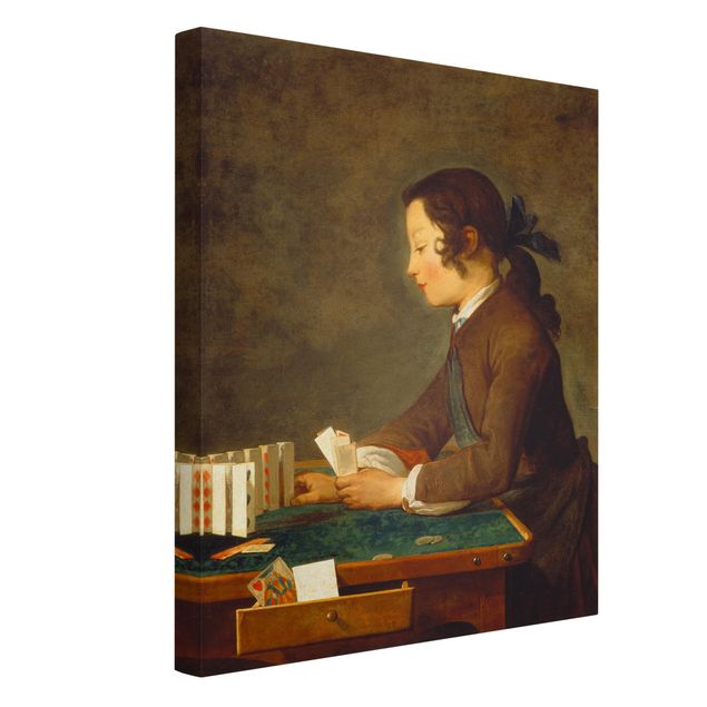 Barok obrazy Jean-Baptiste Siméon Chardin - Młoda dziewczyna