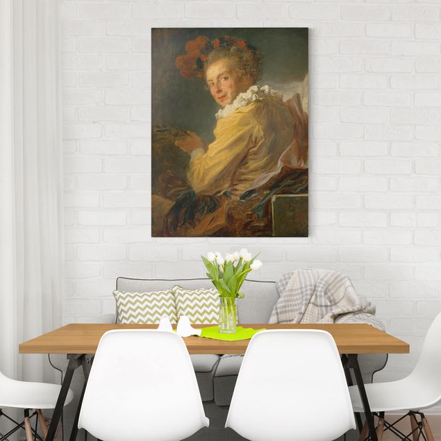 Nowoczesne obrazy do salonu Jean Honoré Fragonard - Muzyka