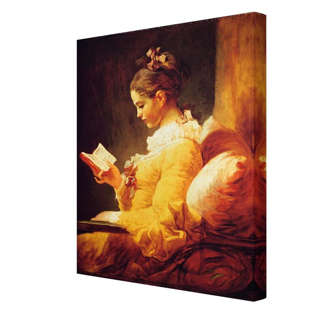 Obrazy artystów Jean Honoré Fragonard - Czytająca dziewczyna
