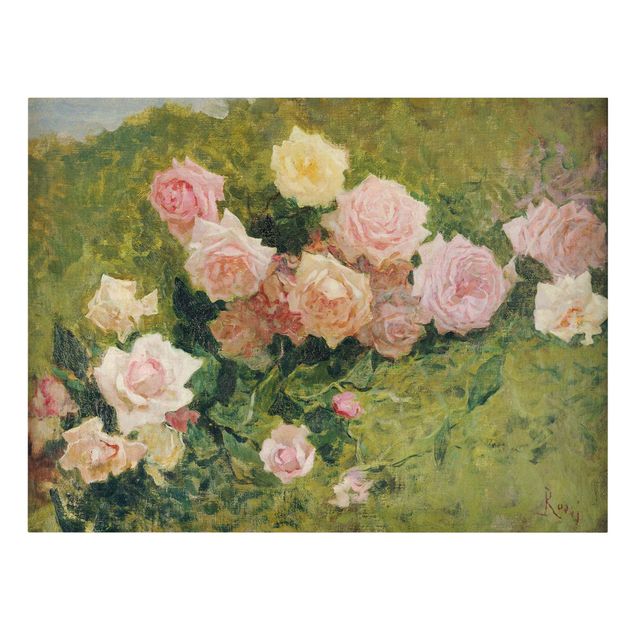 Obrazy z motywem kwiatowym Luigi Rossi - Studium róży