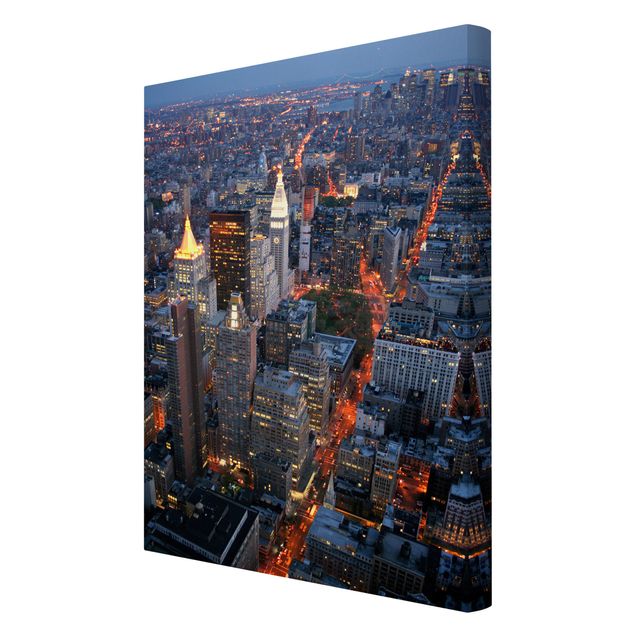 Obrazy na płótnie Nowy Jork Światła Manhattanu